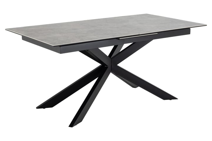 Ruokapöytä Salupa 210x90 cm - Harmaa - Ruokapöydät & keittiön pöydät