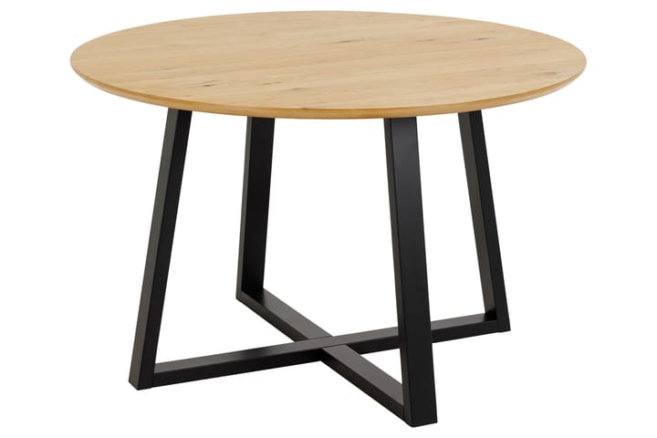 Ruokapöytä Saneha 120 cm Pyöreä - Luonnollinen - Ruokapöydät & keittiön pöydät
