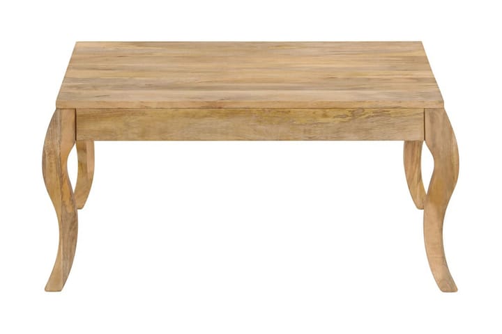 Sohvapöytä 80x80x40 cm täysi mangopuu - Ruskea - Sohvapöytä