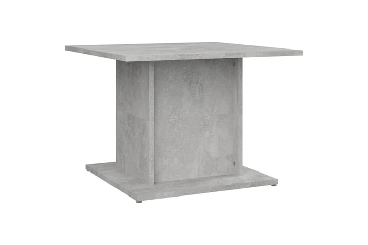 Sohvapöytä betoninharmaa 55,5x55,5x40 cm lastulevy - Harmaa - Sohvapöytä