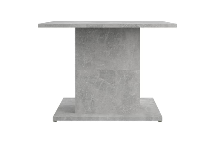 Sohvapöytä betoninharmaa 55,5x55,5x40 cm lastulevy - Harmaa - Sohvapöytä