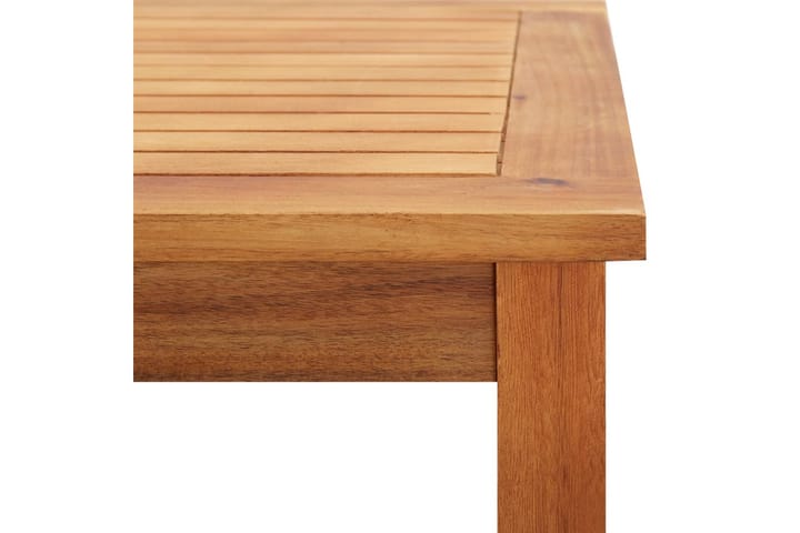 Puutarhan sohvapöytä 60x60x36 cm täysi akaasiapuu - Ruskea - Sohvapöytä