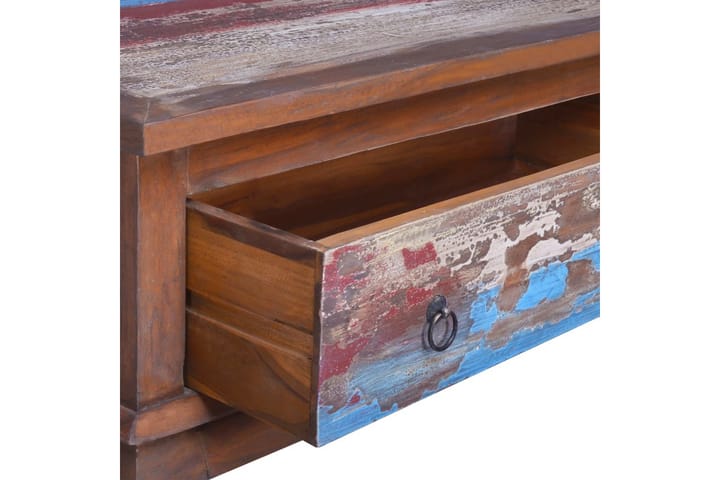 Sohvapöytä 80x50x40 cm kierrätetty tiikki - Ruskea - Sohvapöytä