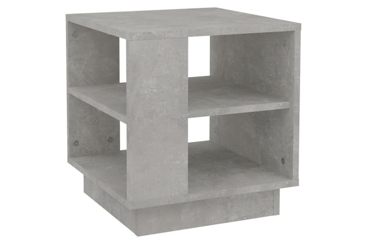 Sohvapöytä betoninharmaa 40x40x43 cm tekninen puu - Harmaa - Sohvapöytä