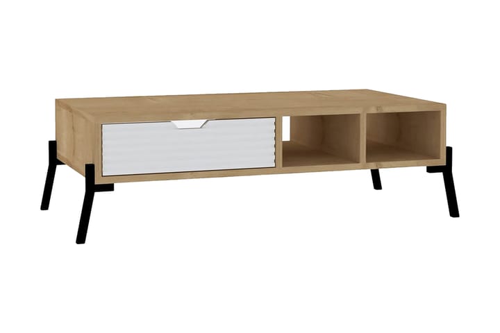 Sohvapöytä Boombar 100x28,2x100 cm - Sininen - Sohvapöytä
