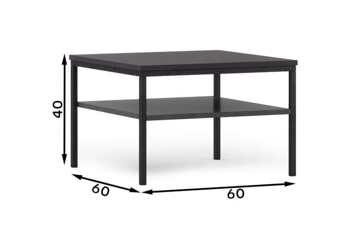 Sohvapöytä Emika 60 cm - Huonekalut - Pöytä & ruokailuryhmä - Sohvapöytä