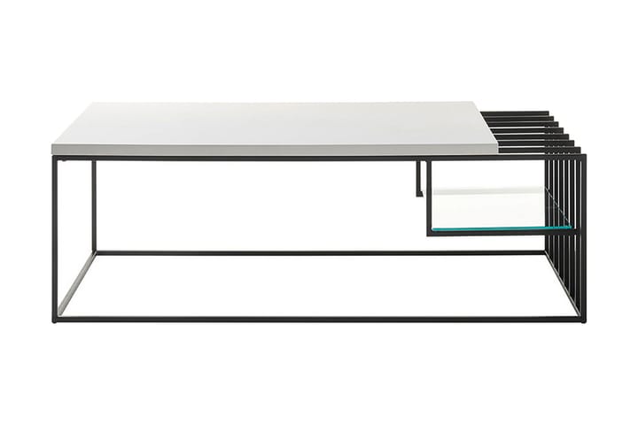 Sohvapöytä Exteer 120 cm - Valkoinen - Huonekalut - Pöytä & ruokailuryhmä - Sohvapöytä