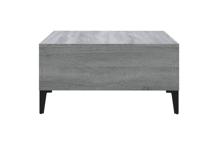 Sohvapöytä harmaa Sonoma 60x60x30 cm lastulevy - Harmaa - Sohvapöytä