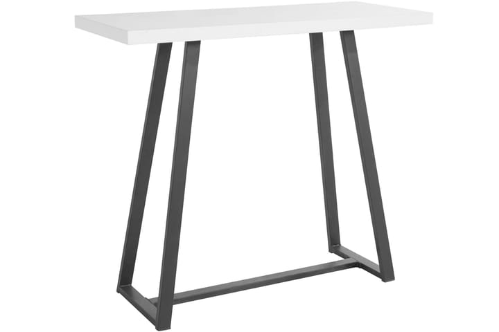 Sohvapöytä Inkagie 120x50 cm - Musta/Valkoinen - Sohvapöytä säilytystilalla - Sohvapöytä - Peilipöytä - Säädettävä sohvapöytä - Kokoontaitettavat pöydät - Marmoripöydät - Sohvapöytä renkailla