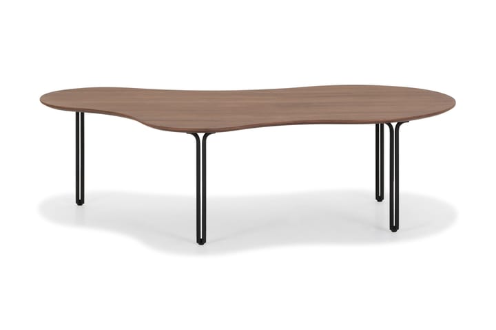 Sohvapöytä Nessira 140 cm - Luonnonväri - Sohvapöytä säilytystilalla - Sohvapöytä - Peilipöytä - Säädettävä sohvapöytä - Kokoontaitettavat pöydät - Marmoripöydät - Sohvapöytä renkailla