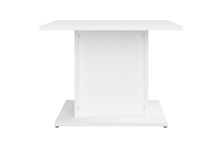 Sohvapöytä valkoinen 55,5x55,5x40 cm lastulevy - Valkoinen - Sohvapöytä