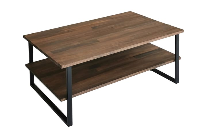 Sohvapöytä Wanite 85x60x85 cm - Ruskea - Sohvapöytä