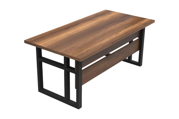 Kirjoituspöytä Dewat 180 cm - Tiikki - Tietokonepöytä
 - Sähköpöytä & säädettävä työpöytä - Kirjoituspöytä - Kokoontaitettavat pöydät - Marmoripöydät