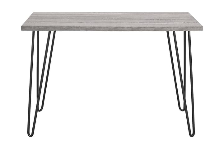 Kirjoituspöytä Owen 102 cm Harmaa/Musta - Dorel Home - Tietokonepöytä
 - Sähköpöytä & säädettävä työpöytä - Kirjoituspöytä - Kokoontaitettavat pöydät - Marmoripöydät
