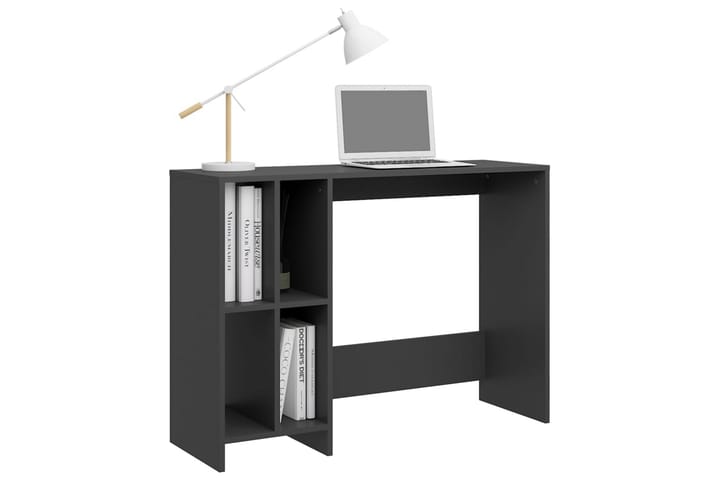 Työpöytä harmaa 102,5x35x75 cm lastulevy - Harmaa - Tietokonepöytä
 - Kirjoituspöytä
