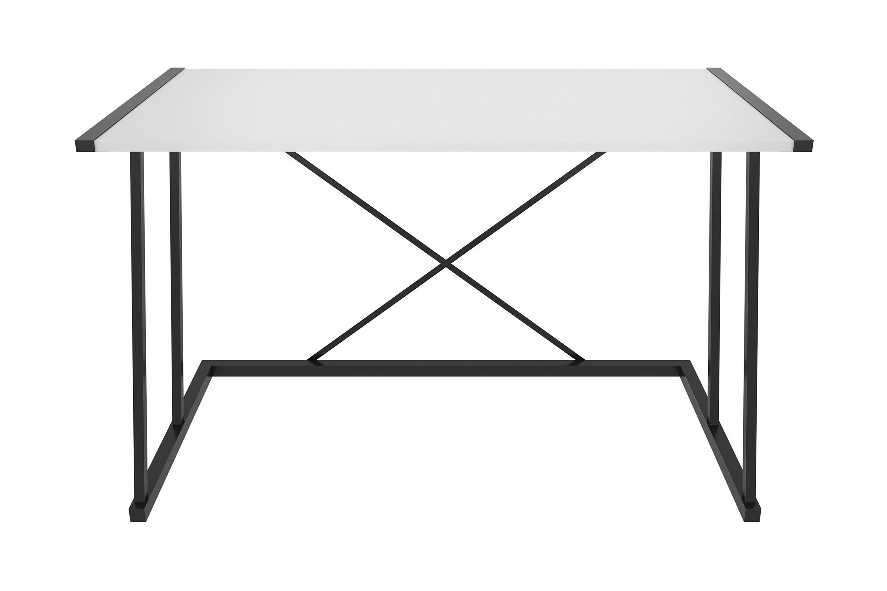 Kirjoituspöytä Oxaca 60x75x114 cm - Musta/Valkoinen
