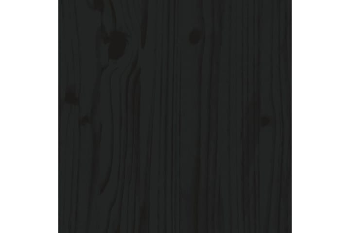 beBasic Sohvasänky musta 80x200 cm täysi mänty - Musta - Sänkykehikot & sängynrungot