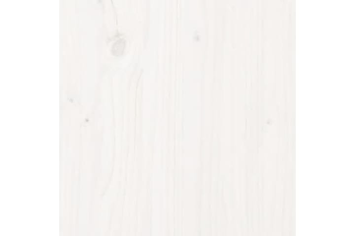 beBasic Sohvasänky ulosvedettävä valkoinen täysi mänty 2x (90x200) cm - Valkoinen - Sänkykehikot & sängynrungot - Taittosänky