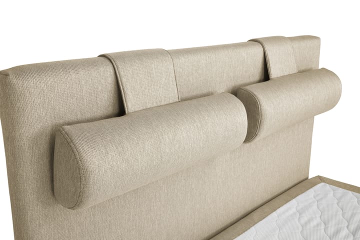 Jenkkisänky Siesta Lyx 180x200 Korkeaelastinen vaahto - Beige - Huonekalut - Sänky - Jenkkisängyt