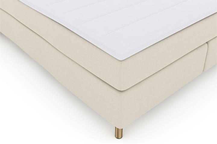 Sänkypaketti Choice No 3 210x210 Medium - Beige/Kuparijalat - Huonekalut - Sänky - Jenkkisängyt