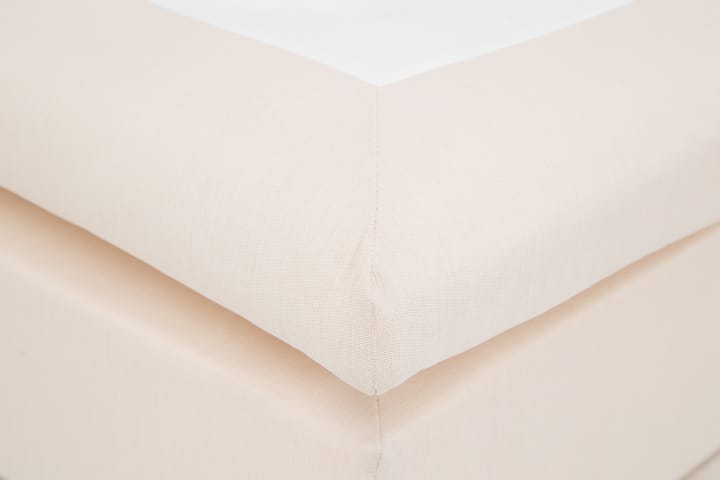 Sänkypaketti Olivia 120x200 Sileä Sängynpääty Beige - Polyeetteri - Huonekalut - Sänky - Jenkkisängyt