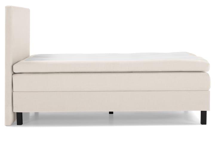 Sänkypaketti Olivia 120x200 Sileä Sängynpääty Beige - Polyeetteri - Huonekalut - Sänky - Jenkkisängyt