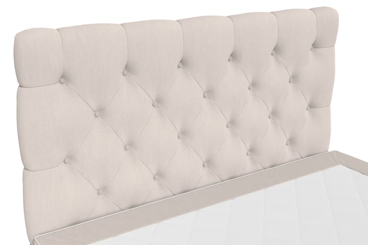 Sänkypaketti Romance Lyx 140x210 - Beige - Huonekalut - Sänky - Jenkkisängyt