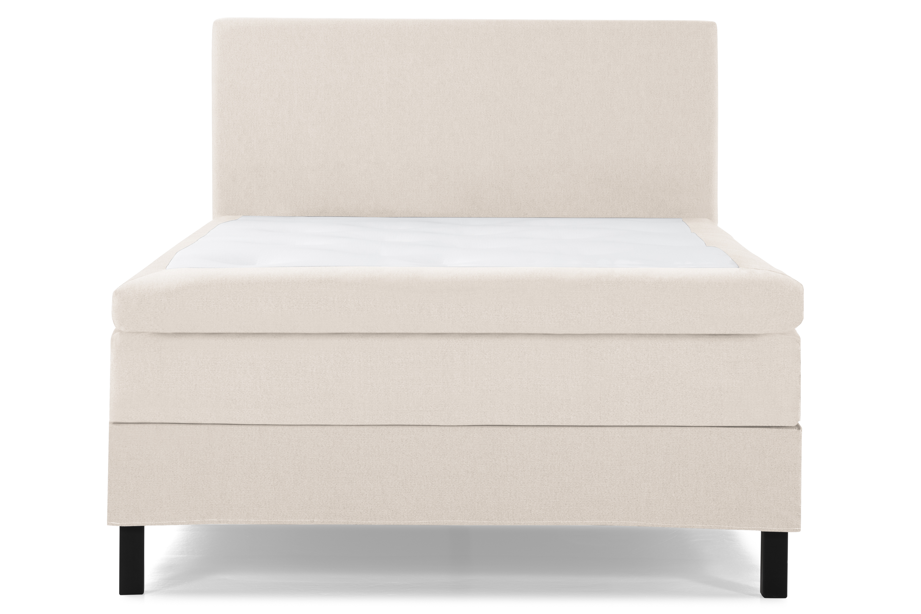 Bedly Sänkypaketti Olivia 120x200 Sileä Sängynpääty Beige - Polyeetteri