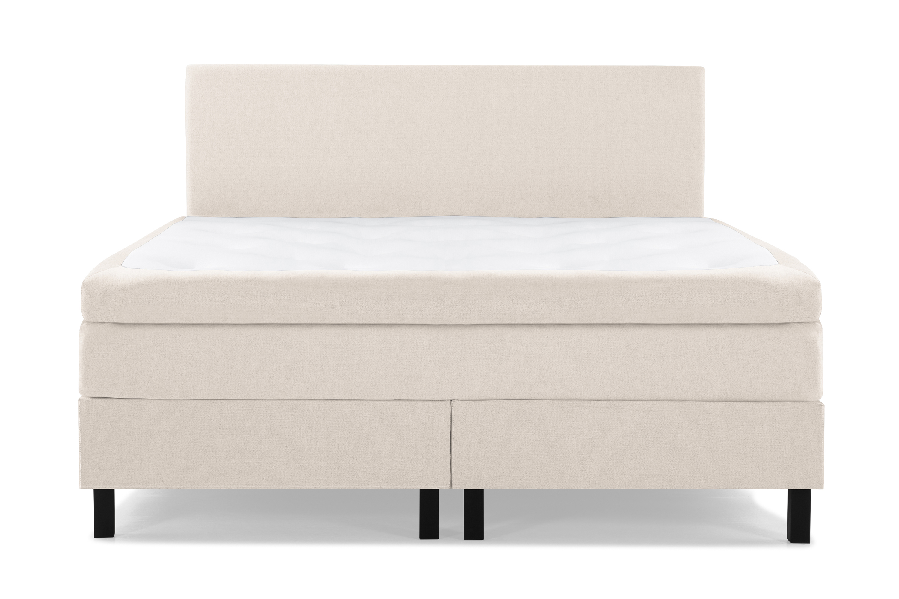 Bedly Sänkypaketti Olivia 160x200 Sileä Sängynpääty Beige - Lateksi