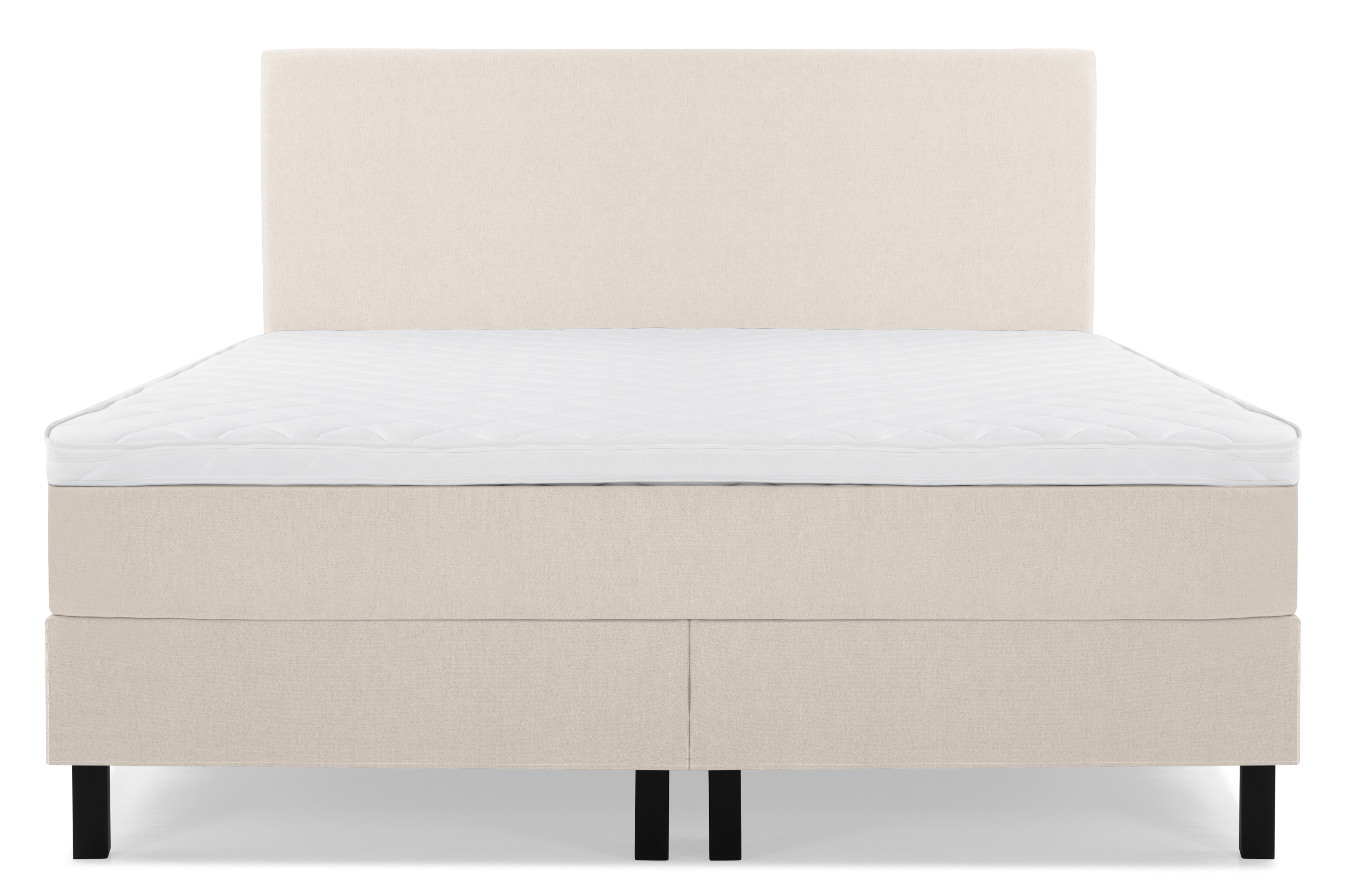 Bedly Sänkypaketti Olivia 180x200 Sileä Sängynpääty Beige - Vaahto