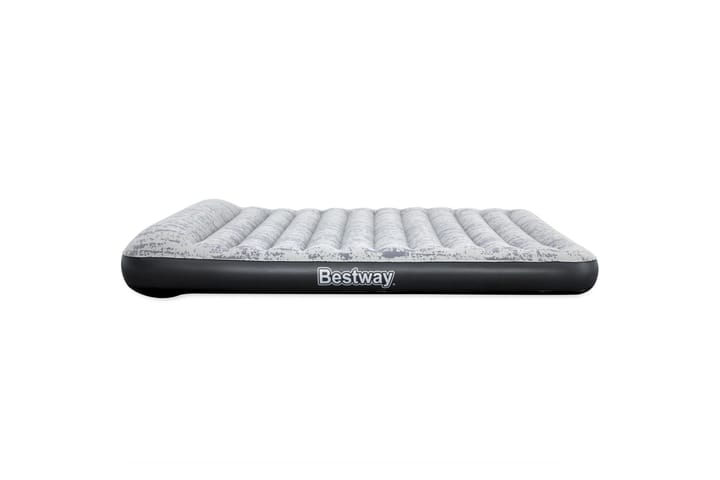 Tritech Airbed Queen Fashon Flock ilmapatja Harmaa - Bestway - Huonekalut - Sänky - Patja - Ilmapatja & varavuode