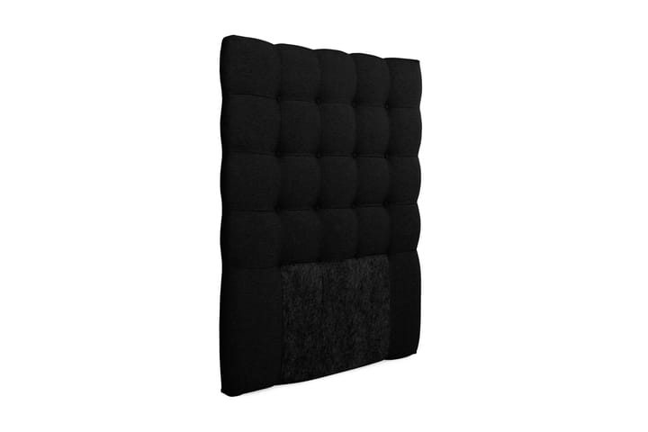 Sängynpääty Boxford 105 cm Napit - Musta - Sängynpääty