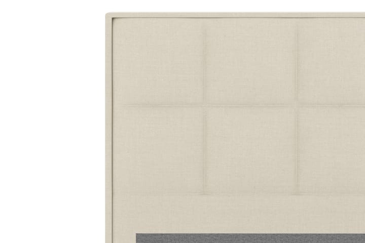 Sängynpääty Choice 120 cm Ruudullinen - Beige - Huonekalut - Sänky - Sängyn lisävarusteet & sängynpäädyt - Sängynpääty