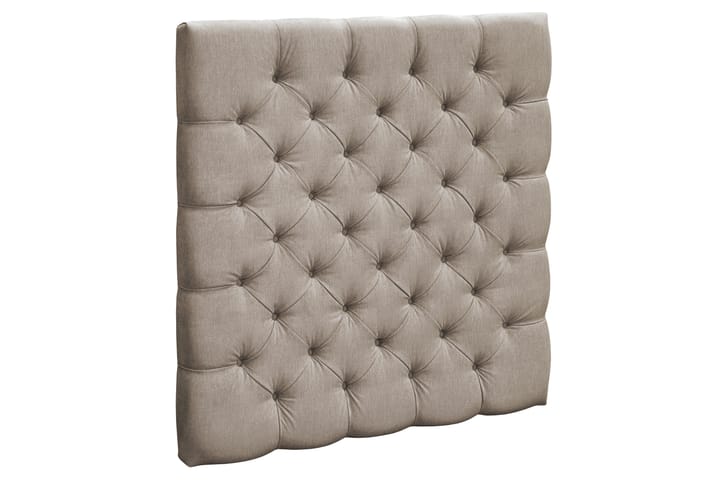 Sängynpääty Paraiso 120 cm Napit - Beige - Huonekalut - Sänky - Sängyn lisävarusteet & sängynpäädyt - Sängynpääty