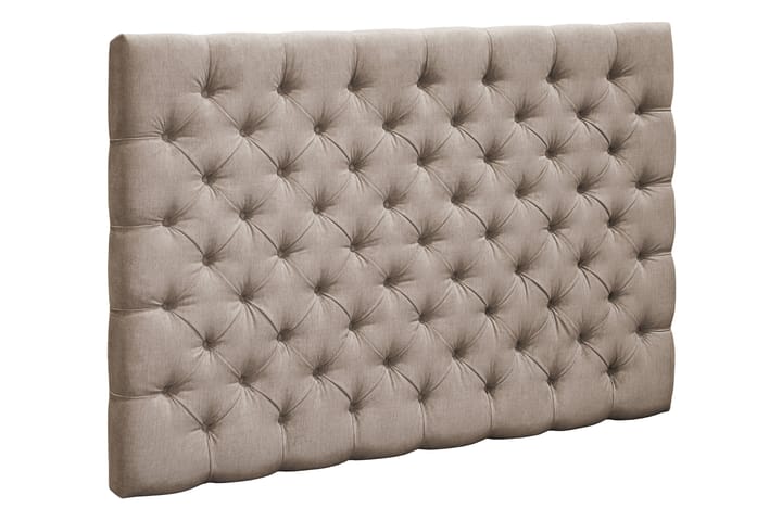 Sängynpääty Paraiso 160 cm Napit - Beige - Huonekalut - Sänky - Sängyn lisävarusteet & sängynpäädyt - Sängynpääty