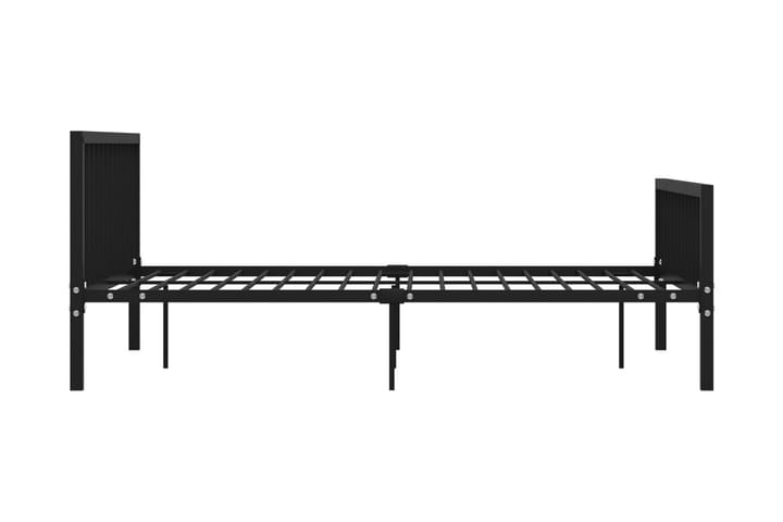 Sängynrunko musta metalli 180x200 cm - Huonekalut - Sänky - Sänkykehikot & sängynrungot