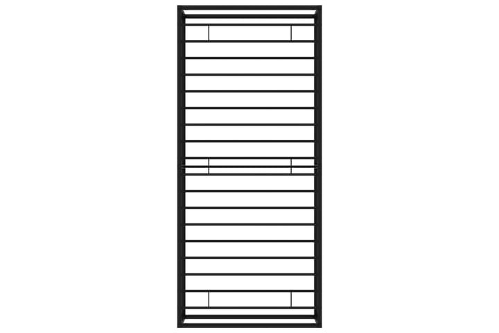 Sängynrunko musta metalli 90x200 cm - Musta - Huonekalut - Sänky - Sänkykehikot & sängynrungot