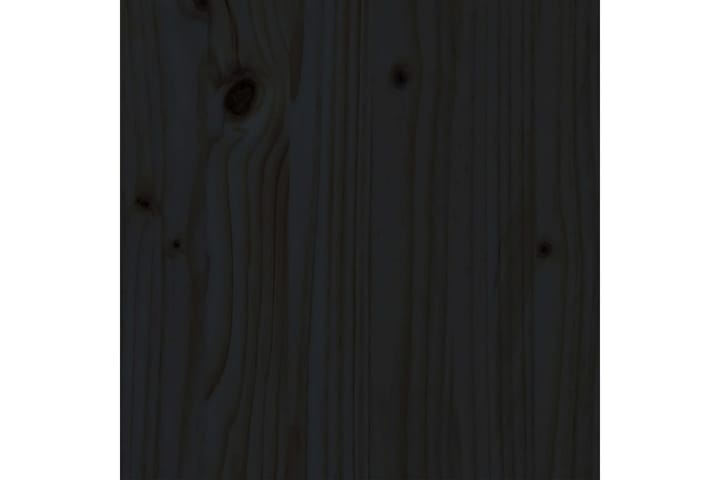 Sängynrunko musta täysi puu 180x200 cm 6FT Super King - Musta - Sänkykehikot & sängynrungot