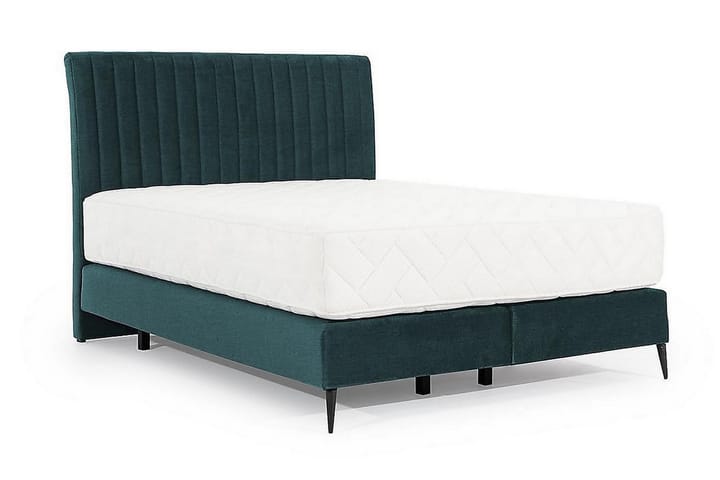 Sänkypaketti Runkosänky Kazusa 160x200 cm - Tummansininen - Runkopatjasängyt - Sänkypaketti
