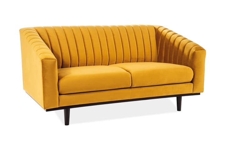 2:n ist Sohva Clusone - Keltainen - 2:n istuttava sohva - Sohva