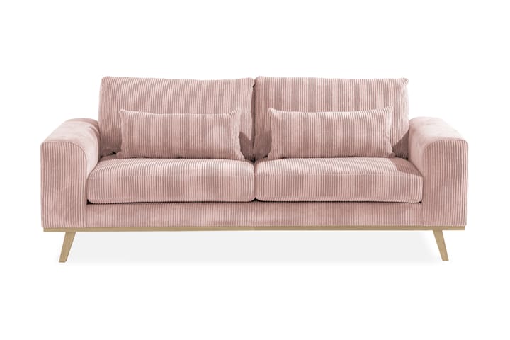 Sohva Haga 2:n ist - Vaaleanpunainen - 2:n istuttava sohva - 4:n istuttava sohva - 3:n istuttava sohva - Samettisohva - Nahkasohva - Sohva