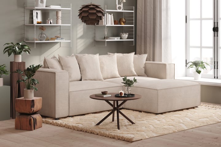 Vasenmoduuli Narender 120 cm - Beige - Huonekalut - Sohva - 2:n istuttava sohva