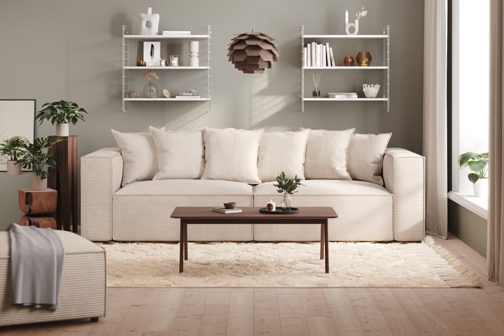 Vasenmoduuli Narender 120 cm - Beige - Huonekalut - Sohva - 2:n istuttava sohva