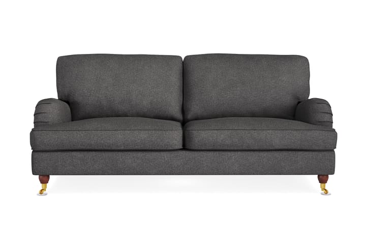 Sohva Oxford Lyx 3:n ist - Tummanharmaa - 2:n istuttava sohva - 3:n istuttava sohva - Howard-sohvat - 4:n istuttava sohva - Nahkasohva - Samettisohva