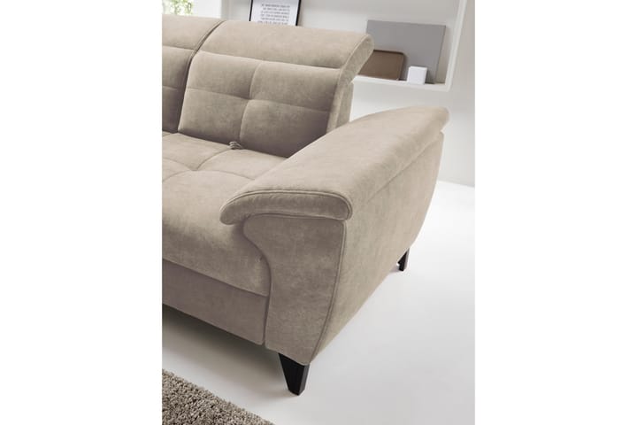 5-istuttava sohva chaiselongue Inferne - Beige - Huonekalut - Sohva - Divaanisohva