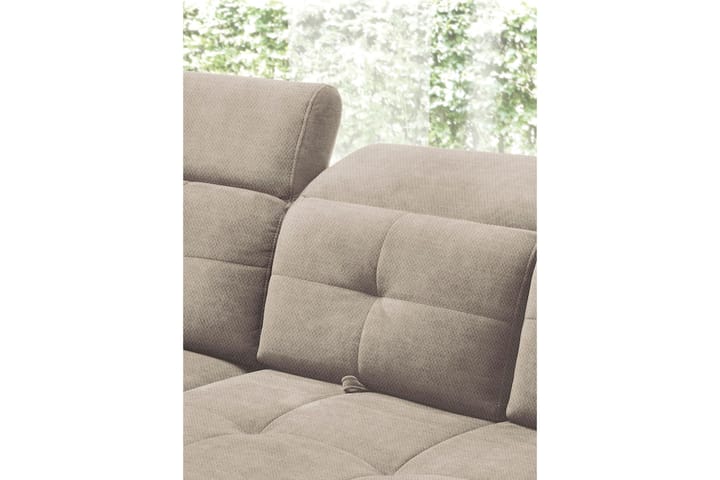 5-istuttava sohva chaiselongue Inferne - Beige - Huonekalut - Sohva - Divaanisohva