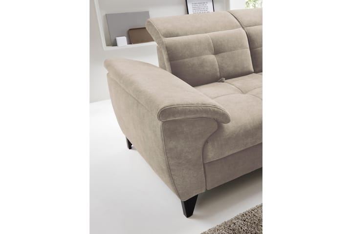 5-istuttava sohva chaiselongue Inferne - Beige - Huonekalut - Sohva - Divaanisohva