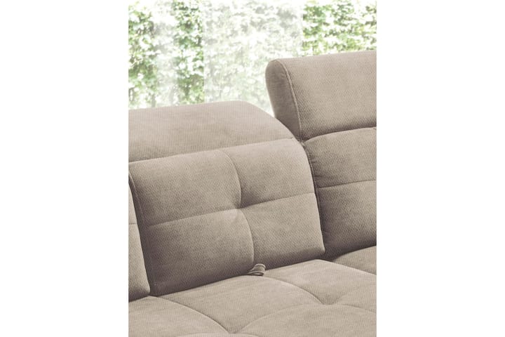 5-istuttava sohva chaiselongue Inferne - Beige - Huonekalut - Sohva - Divaanisohva