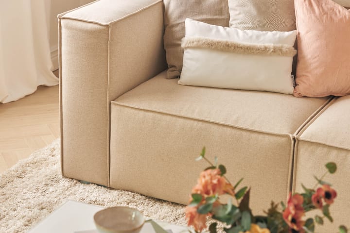 Jalkarahimoduuli Narender 80 cm - Beige - Huonekalut - Sohva - Moduulisohva - Muut moduulisohvan moduulit