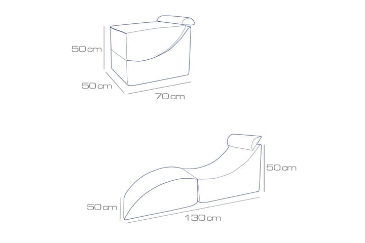 Päivävuode Selkänojalla Burundi 50 cm - Antrasiitti - Huonekalut - Sohva - Sohvasängyt